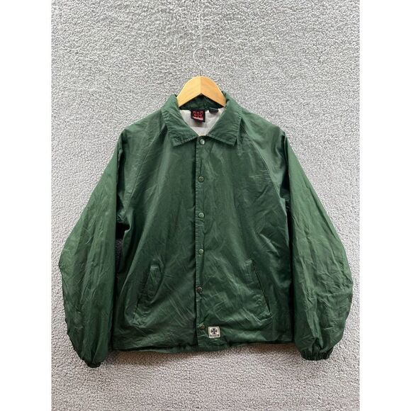 Independent Truck Company Skateboarding Green Tonal Men’s Coach Jacket Sz. Small - Picture 1 of 4
